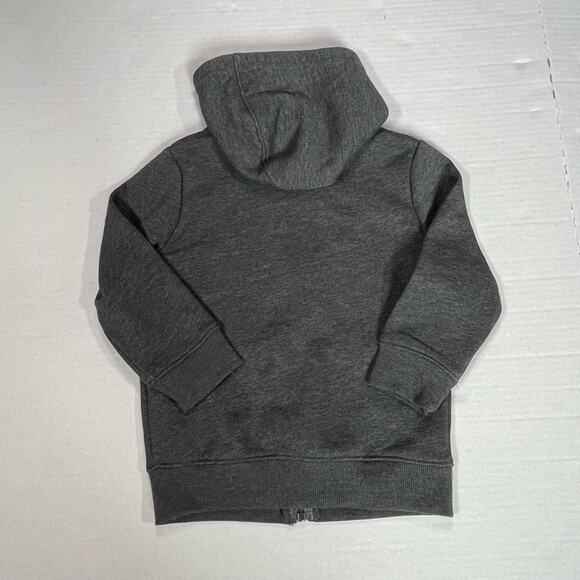 Cat & Jack Toddler Jacket Size 2T Full Zip Gray Hoodie With Pockets NWT - Picture 3 of 6